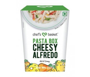 CHEFS BASKET PASTA BOX CHEESY ALFREDO